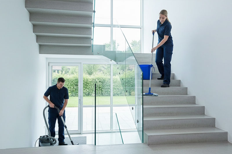 Limpieza de escaleras Deluxe Multi-Service